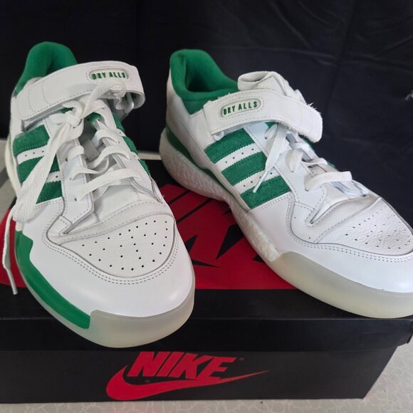 adidas Other - Size 12 - adidas Forum Low White Green Gum Great Looking Shoe!